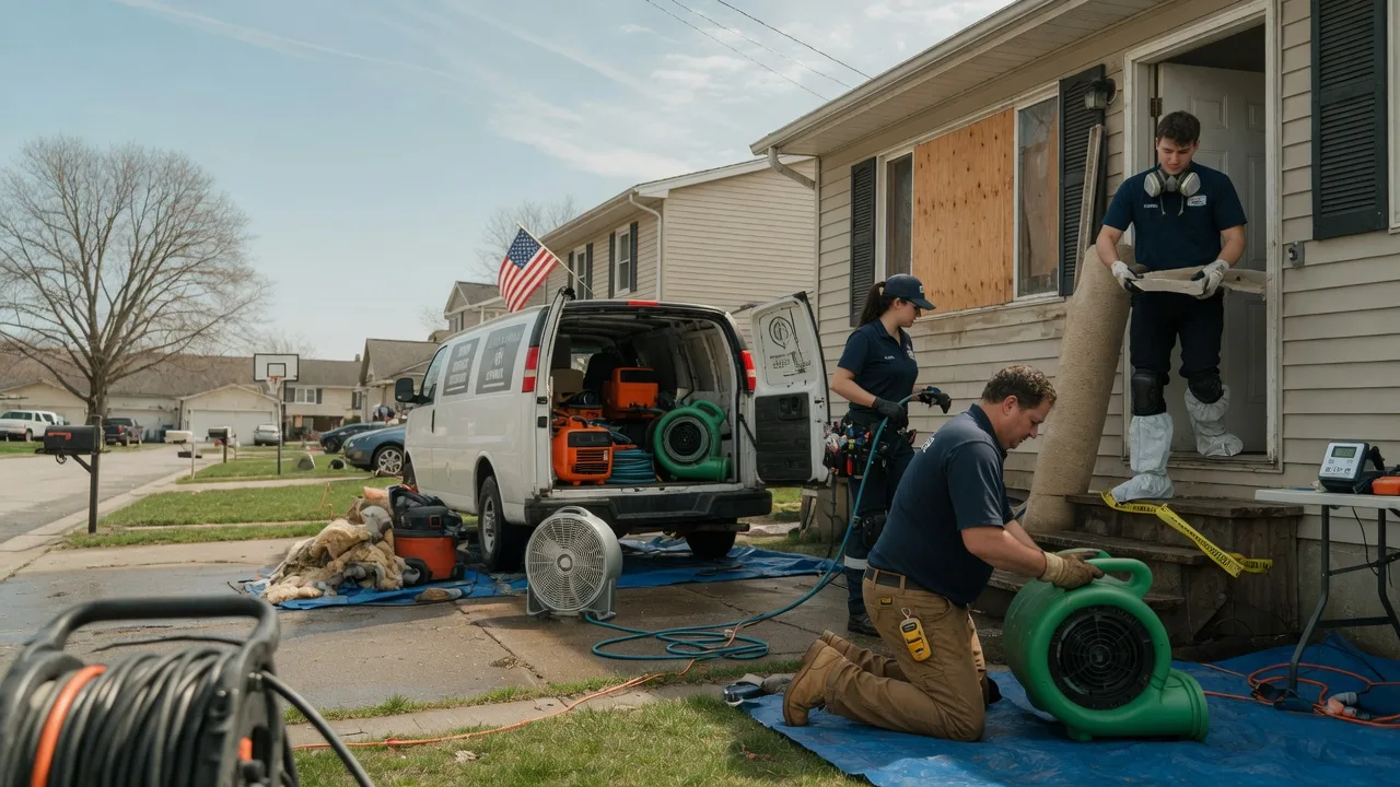 Water Damage Restoration in Vida, MT near me